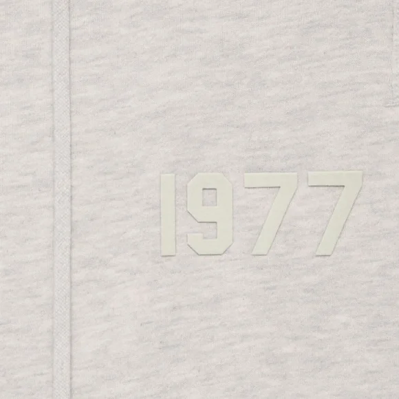 Fear of God FOG Essentials 1977 Jogger Sweatpants Light Oatmeal Grey / Off White - Picture 4 of 11